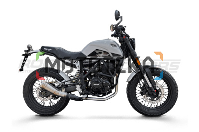Мотоцикл дорожный ROCKOT (Рокот) SCRAMBLER (серый) с ПТС