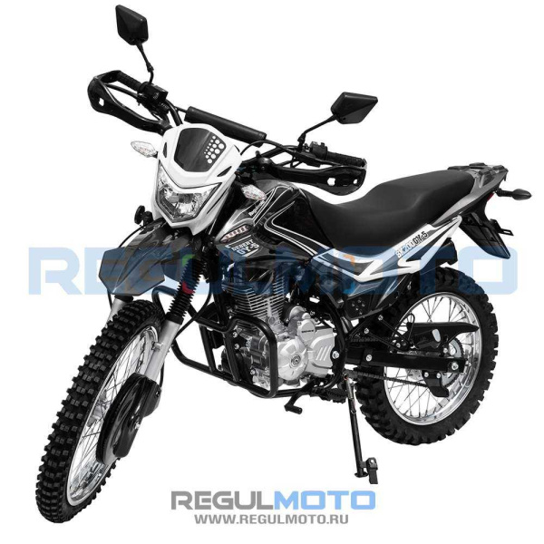 Мотоцикл кроссовый / эндуро Regulmoto (Регулмото) SK 200GY - 5 чёрный с ПТС | Мототека Мотоцикл кроссовый / эндуро Regulmoto (Регулмото) SK 200GY - 5 чёрный с ПТС | Мототека