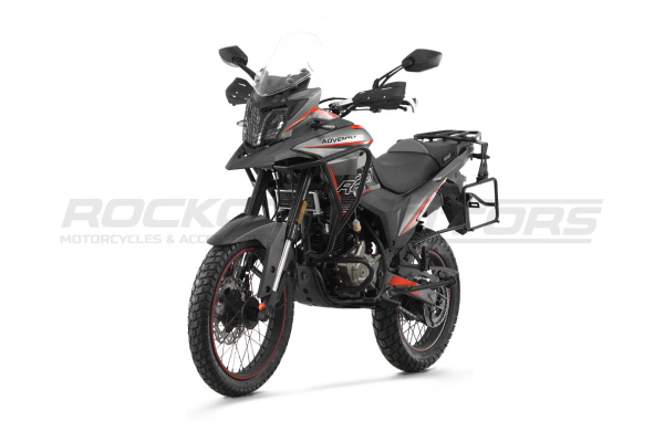 Мотоцикл дорожный ROCKOT (Рокот) DAKAR ADVENTURE 2.0 серый/красный с ЭПТС | Мототека